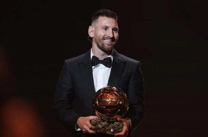 Argentina captain Lionel Messi claims record eighth Ballon d'Or