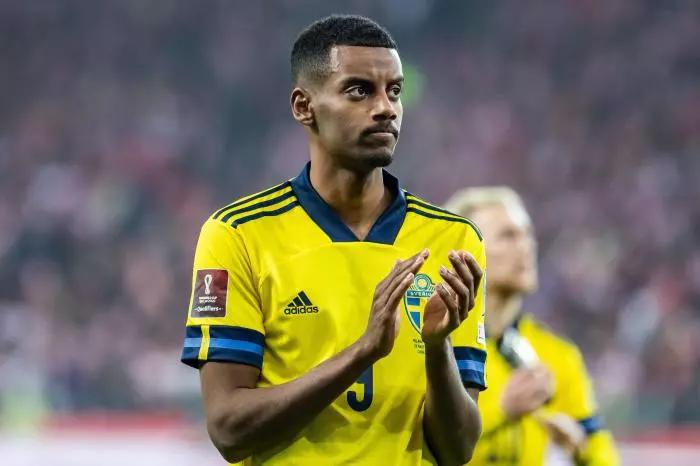 Newcastle sweating on Alexander Isak fitness after his withdrawal from Sweden squad
