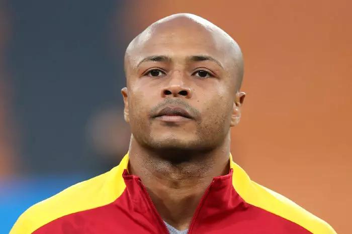 Andre Ayew of Ghana during the 2022 World Cup Qualifier match between South Africa and Ghana on the 06 September 2021 at the FNB Stadium.