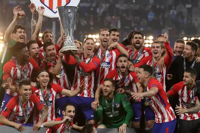 Atletico Madrid, Europa League, Final, Trophy, May 2018