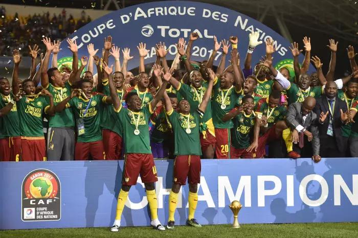 Cameroon win the African Cup of Nations in 2017