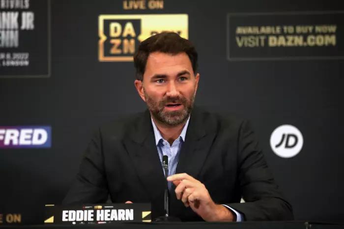 Eddie Hearn hints at two potential opponents for Conor Benn in a 'massive' return fight