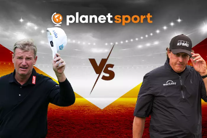 Ernie Els v Phil Mickelson