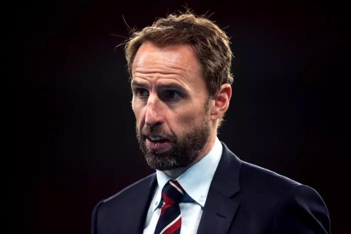 England manager Gareth Southgate pictured in October 2020