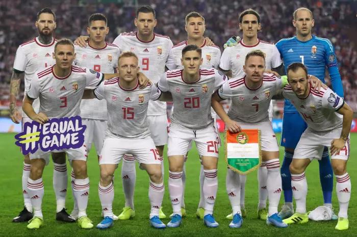 Hungarian national side, Poljud, Split, Croatia - Qualifications for European championship, group E