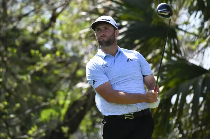 Jon Rahm at TPC Sawgrass in the 2020 PLAYERS Championship