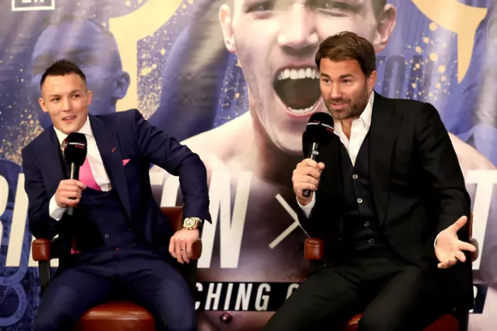 Josh Warrington is backing Leeds United to secure promotion back to the English Premier League