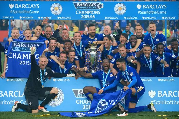 Leicester City, Premier League, Trophy, May 2016