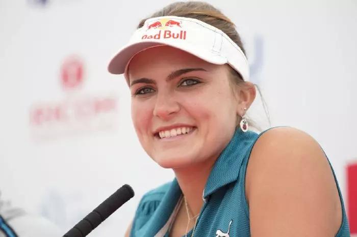 Lexi Thompson at the British Open