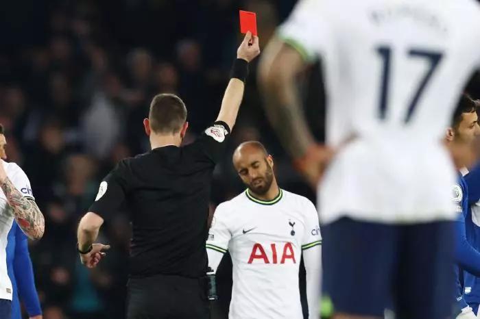 Tottenham star Lucas Moura apologises for dangerous tackle on Michael Keane