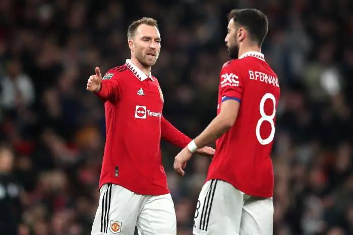 Christian Eriksen happy with Manchester United's ability to deal with pressure