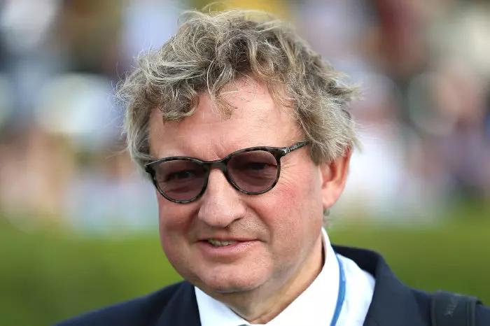Mark Johnston race horse trainer (Middleham) during day two of the Dubai Future Champions Festival at Newmarket Racecourse.