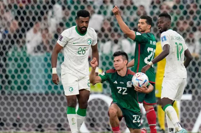 Mexico eliminated from World Cup on goal difference despite win over Saudi Arabia