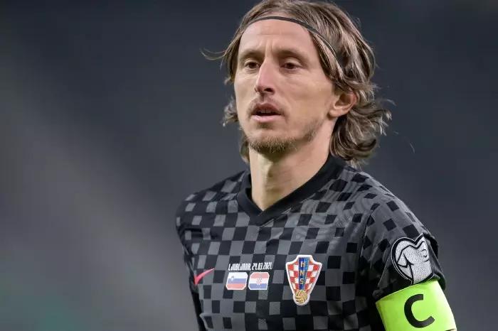 Luka Modric captains his country