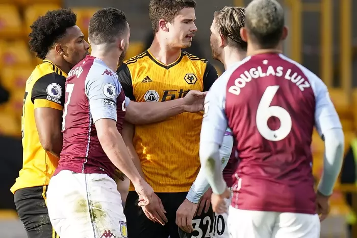 Aston Villa versus Wolves, 2021