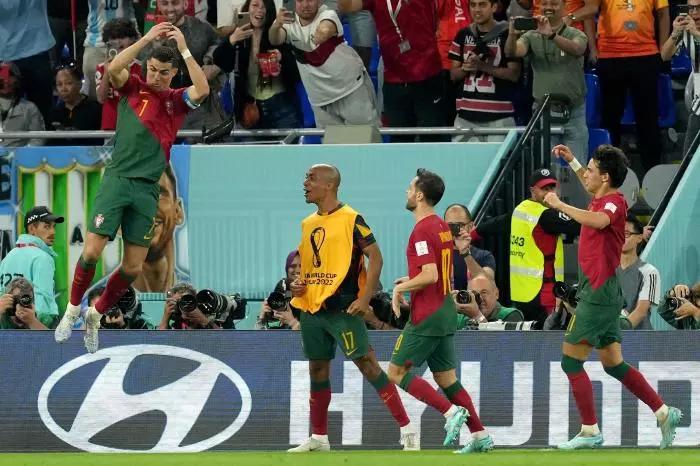 Cristiano Ronaldo scores in fifth World Cup as Portugal sneak past Ghana