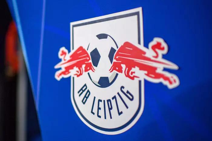 The crest of Bundesliga club RB Leipzig