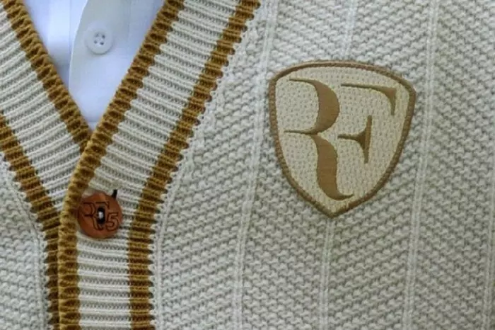 Roger Federer cardigan
