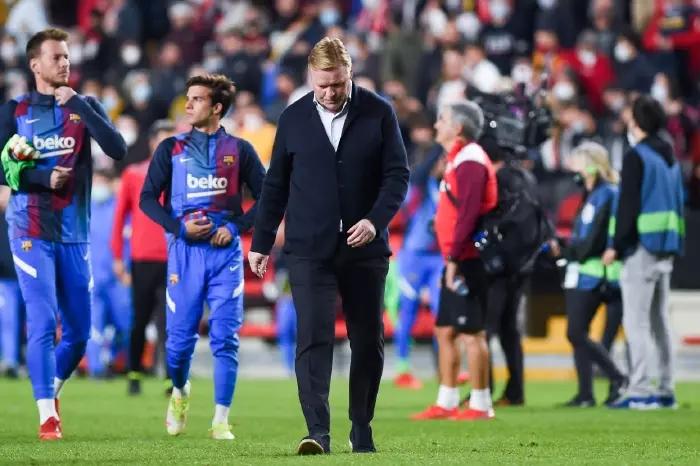 Koeman sacked by Barcelona: Xavi favourite to step in, but Conte and Pirlo also in the running