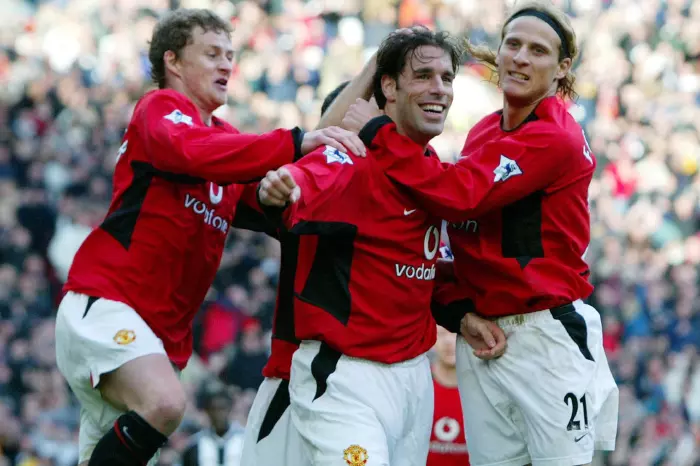 Ruud van Nistelrooy, Manchester United goal, 2002
