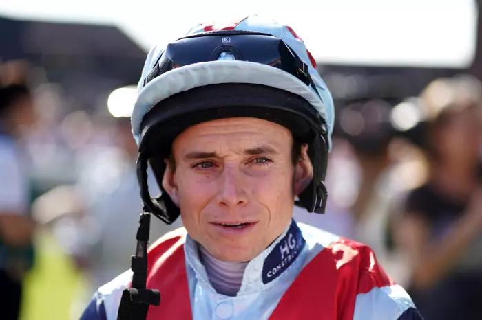 Ryan Moore at Lingfield Park Racecourse in 2019
