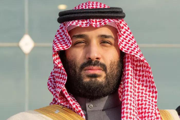 Saudi Crown Prince Mohammed bin Salman (also known as MBS) attends a graduation ceremony for Saudi airforce officers at King Faisal Airbase in Tabuk, Saudi Arabia.