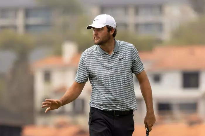 Scottie Scheffler at the WGC Dell Match Play