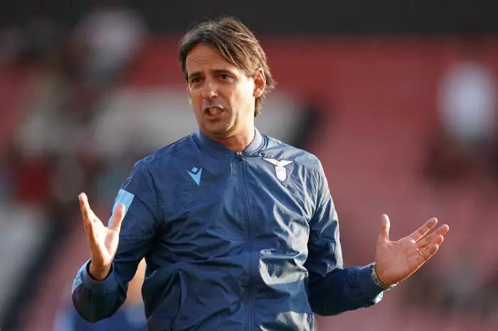 Simone Inzaghi, manager of SS Lazio