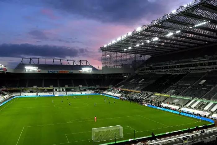 St. James' Park, home of Newcastle United