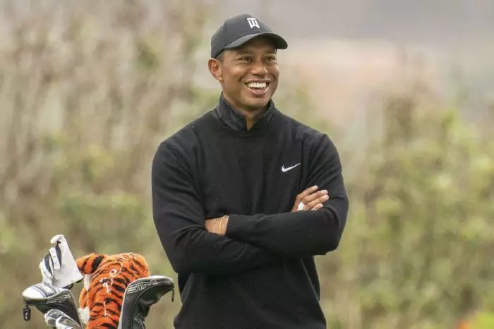 Tiger Woods at the PGA Championship 2020