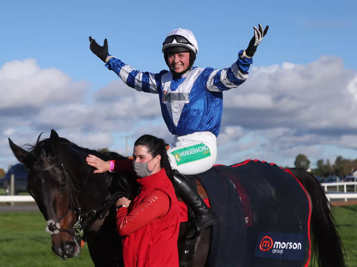 Bryony Frost and Frodon in happier times at Down Royal