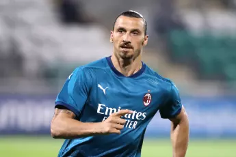 AC Milan striker Zlatan Ibrahimovic available to face former club Man United