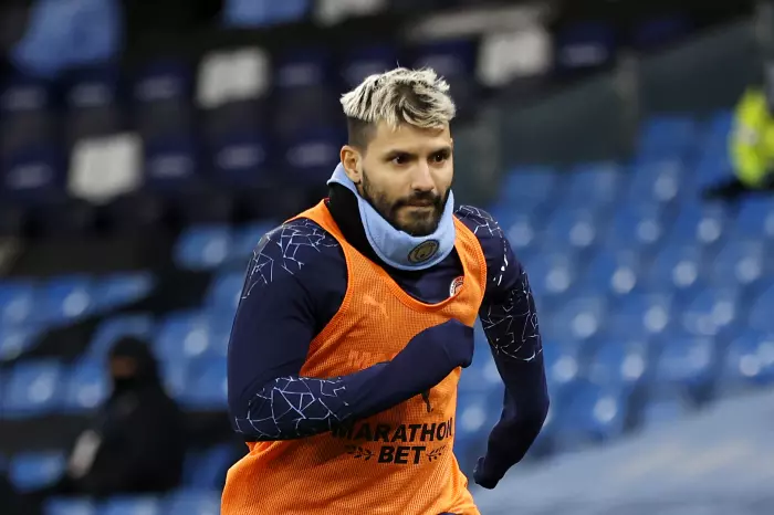 Aguero's return to action is being carefully managed
