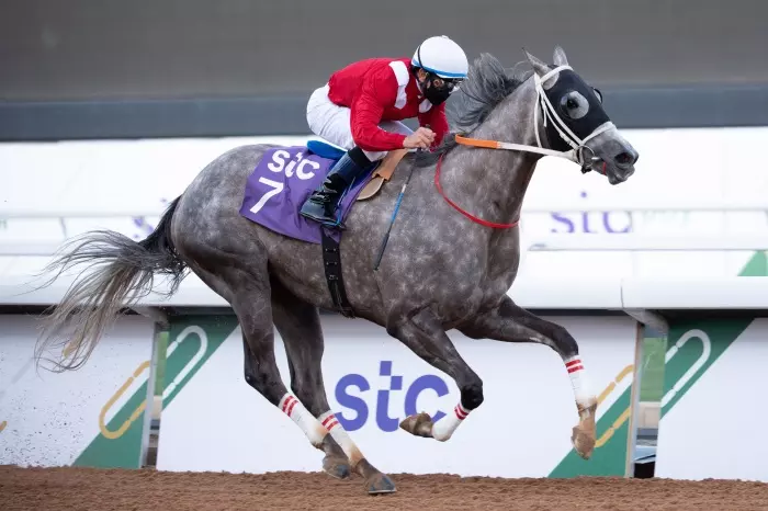 American great Mike Smith enjoyed a winner at the international jockeys challenge