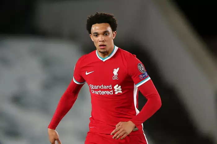 Liverpool defender Trent Alexander-Arnold was targeted with abusive messages this week