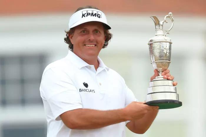 Mickelson went on to win the Masters again in 2010, and then the Open Championship in 2013 (pictured) (Mike Egerton/PA).