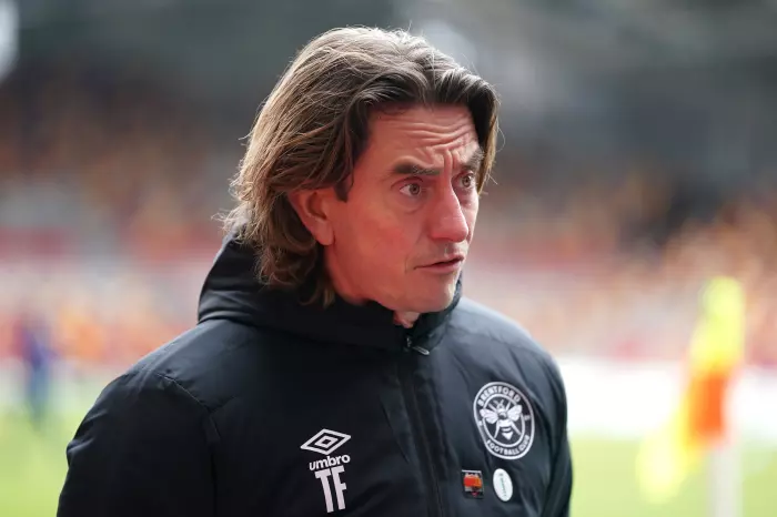 Thomas Frank ‘immensely proud’ as 10-man Brentford seal play-off spot