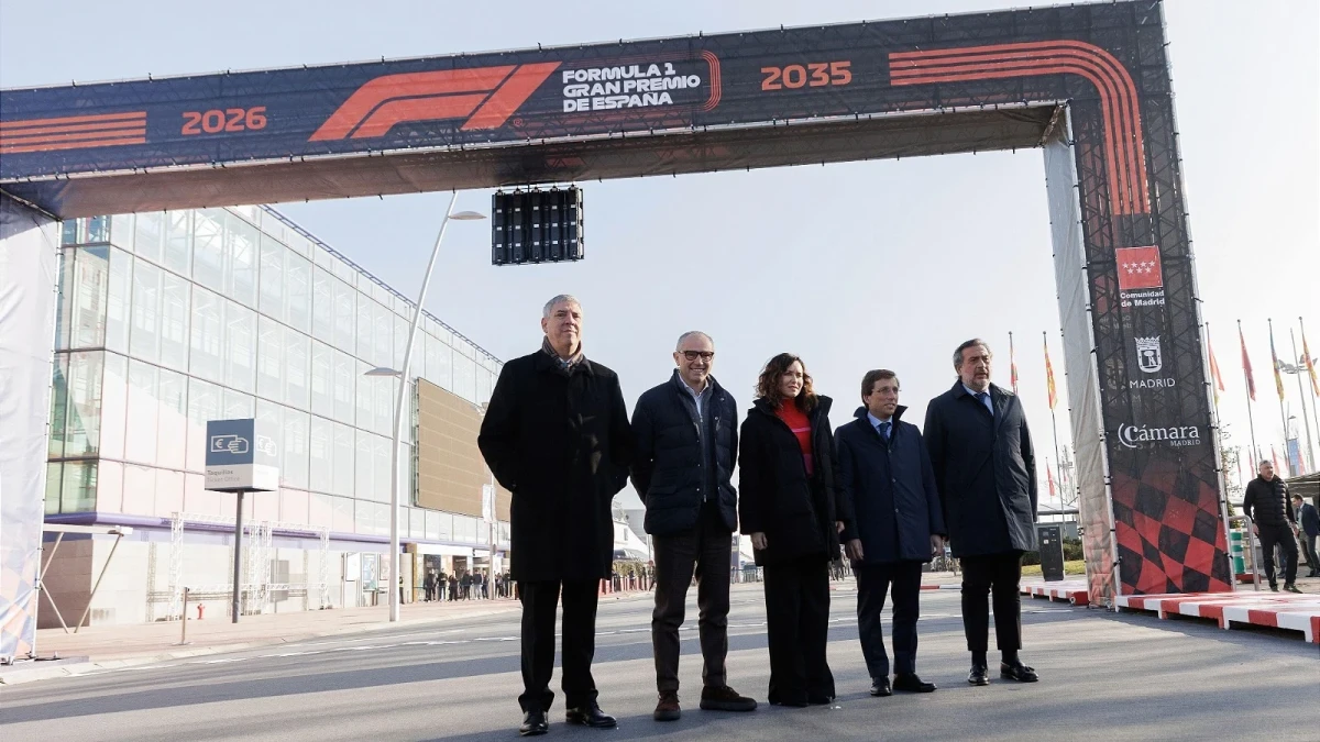  Foto zu Madrid back in Formula 1 with 10-year deal for 2026 Grand Prix onwards 