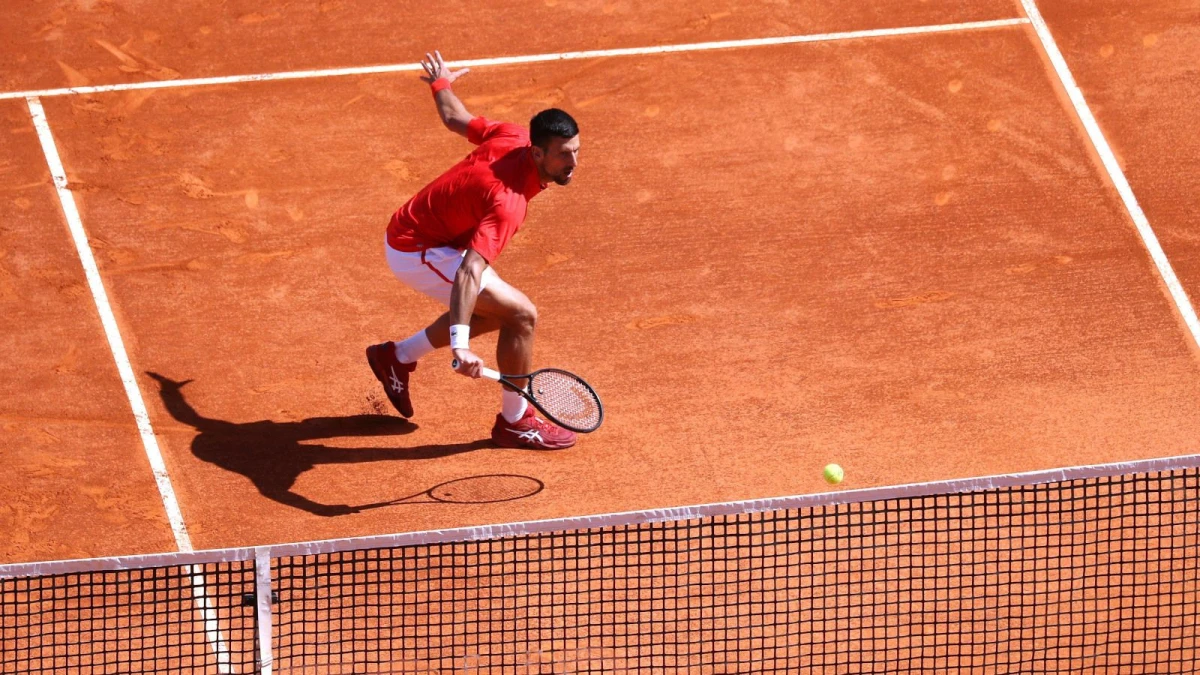 Novak Djokovic building towards French Open in Italy