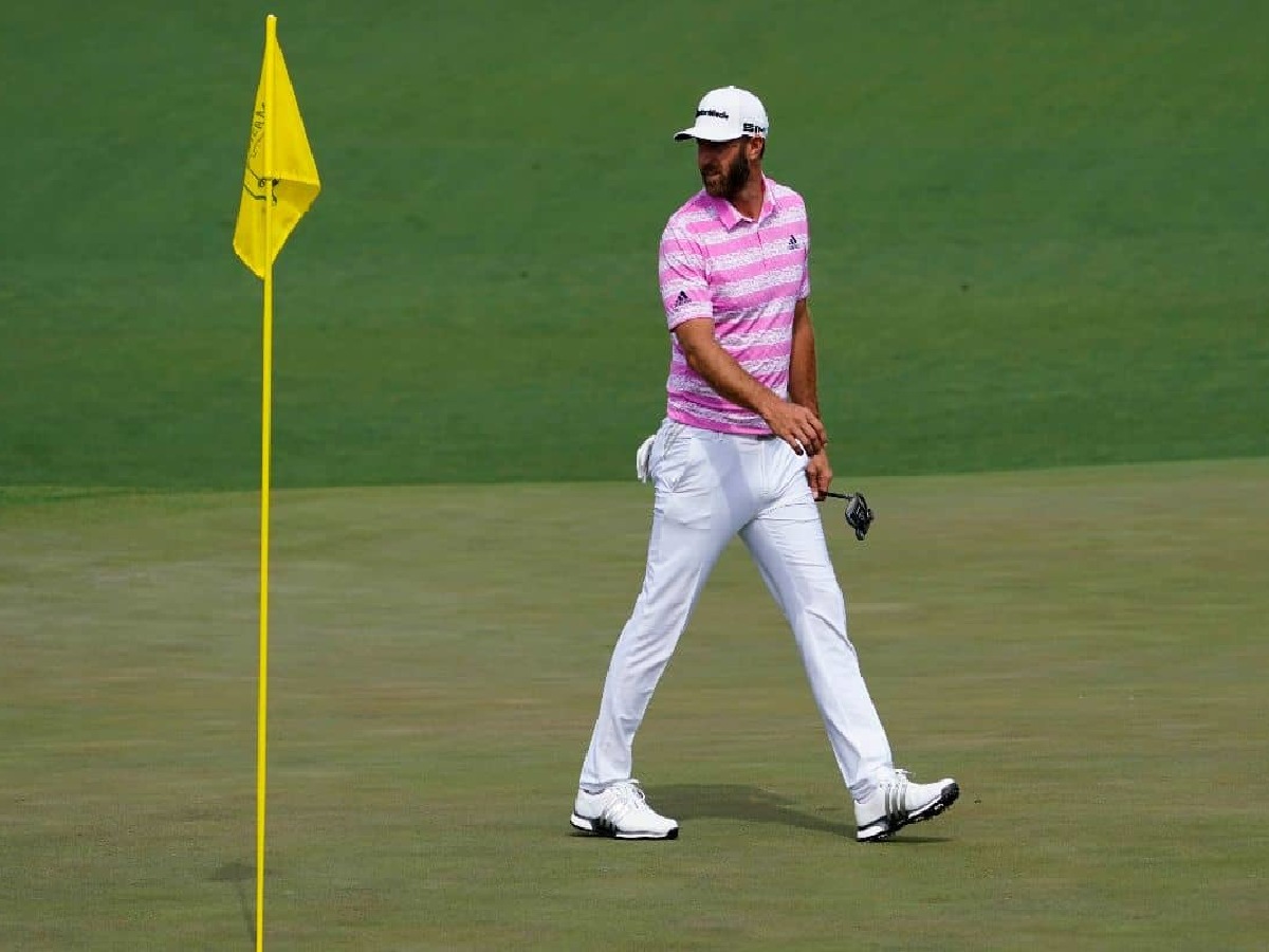 Dustin Johnson’s Masters title defence starts with a sting in the tail