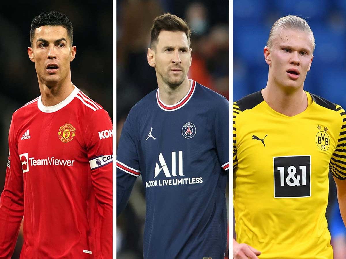 Ronaldo goal drought How does barren spell compare to Messi, Haaland