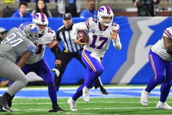 Josh Allen shines as Buffalo Bills move top of AFC East by breezing past New England Patriots