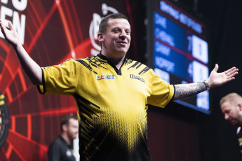Belgian Darts Open: Nine-dart hero Dave Chisnall ends three-year title drought