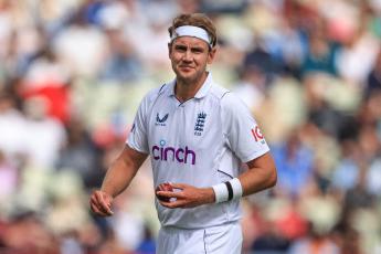 Watch as England’s Stuart Broad concedes the most expensive over in Test cricket history