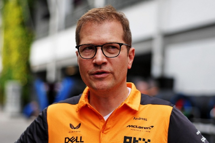 McLaren team principle Andreas Seidl