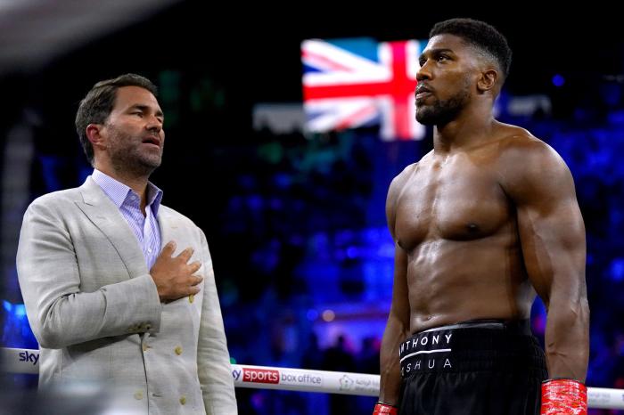 Anthony Joshua is told to train in the United States full-time.