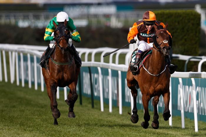 Any Second Now finished behind the winner again at Aintree