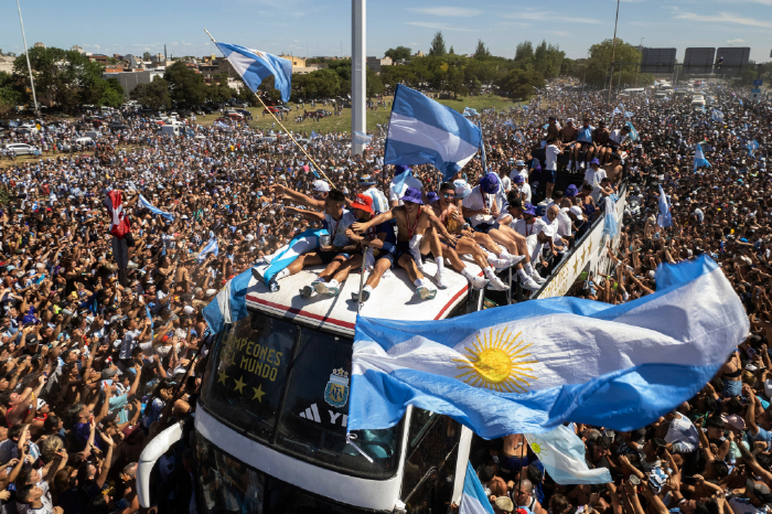 Argentina forced to complete World Cup victory parade in Buenos Aires