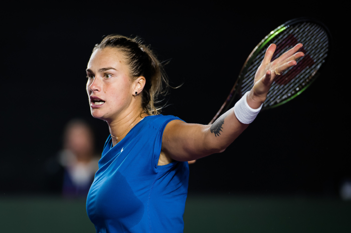 Aryna Sabalenka suffered a shock loss in the first round