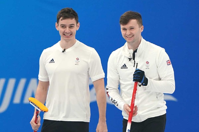 Grant Hardie and Bruce Mouat help lead Britain to curling Olympics final